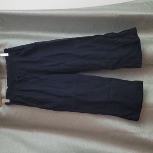 Banana Republic, medium, black cotton pants